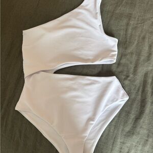 Beach Riot Celine Ribbed One-Piece Swimsuit